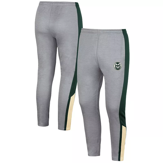 Men's Colosseum Gray Colorado State Rams Up Top Pants, Size: Small, CST Grey