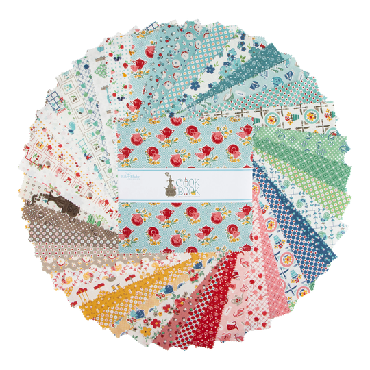 Cook Book Layer Cake By Lori Holt For Riley Blake Designs