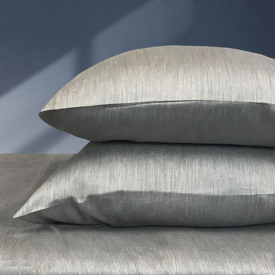 BedVoyage 2-Pack Melange by BedVoyage Silver King Cotton Viscose Blend Pillow Case | 11021702
