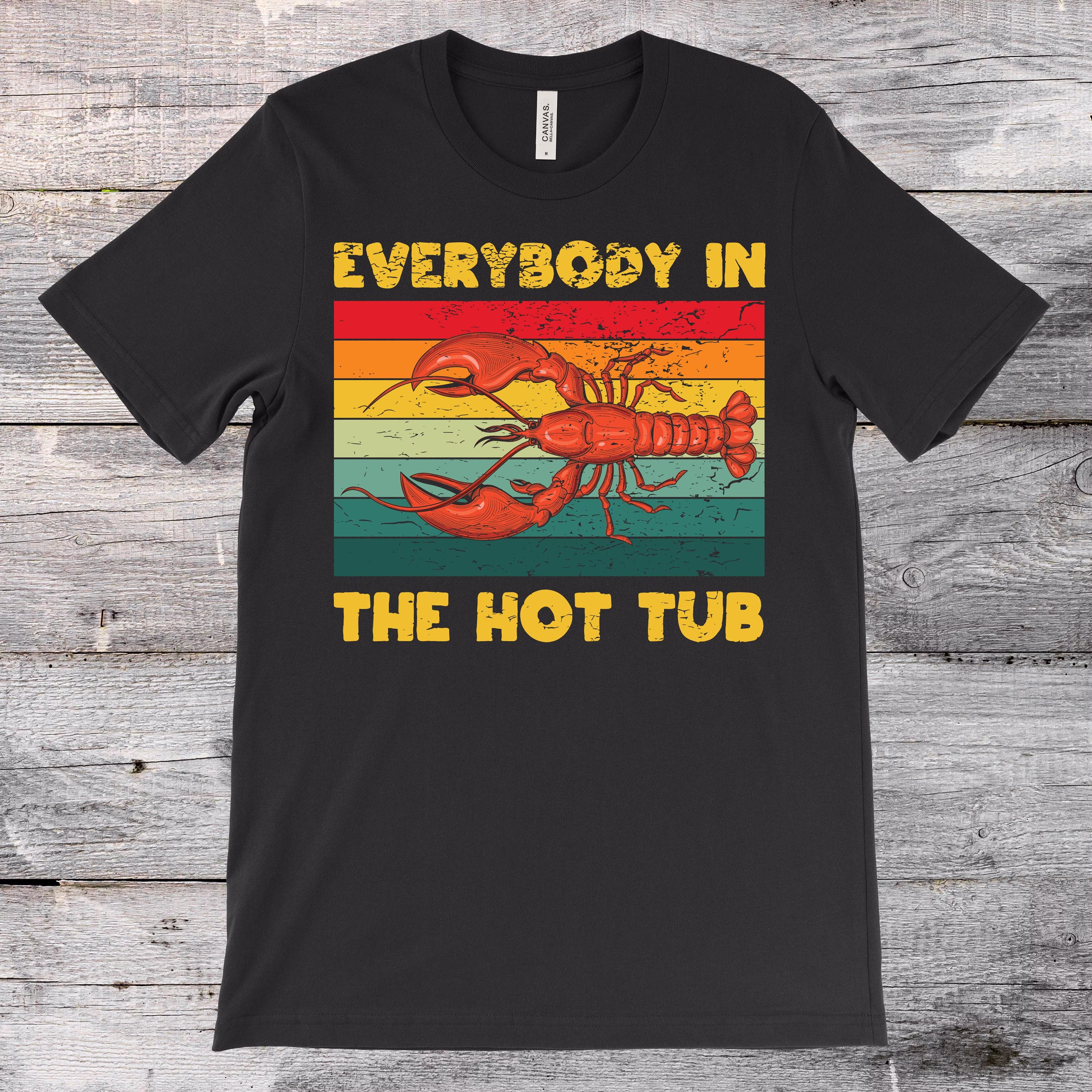 Funny Lobster Boil Crew Master Vintage T-Shirt, Lobsters Lover Pun Gift, Cooking Boiling Cajun Seafood Pot Chef Fishing Fathers Day Present