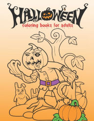 Halloween Coloring Book For Adults: Halloween Adult Coloring Book Anti Stress Relaxation (Horror Coloring Book For Adults) Blue blend Author