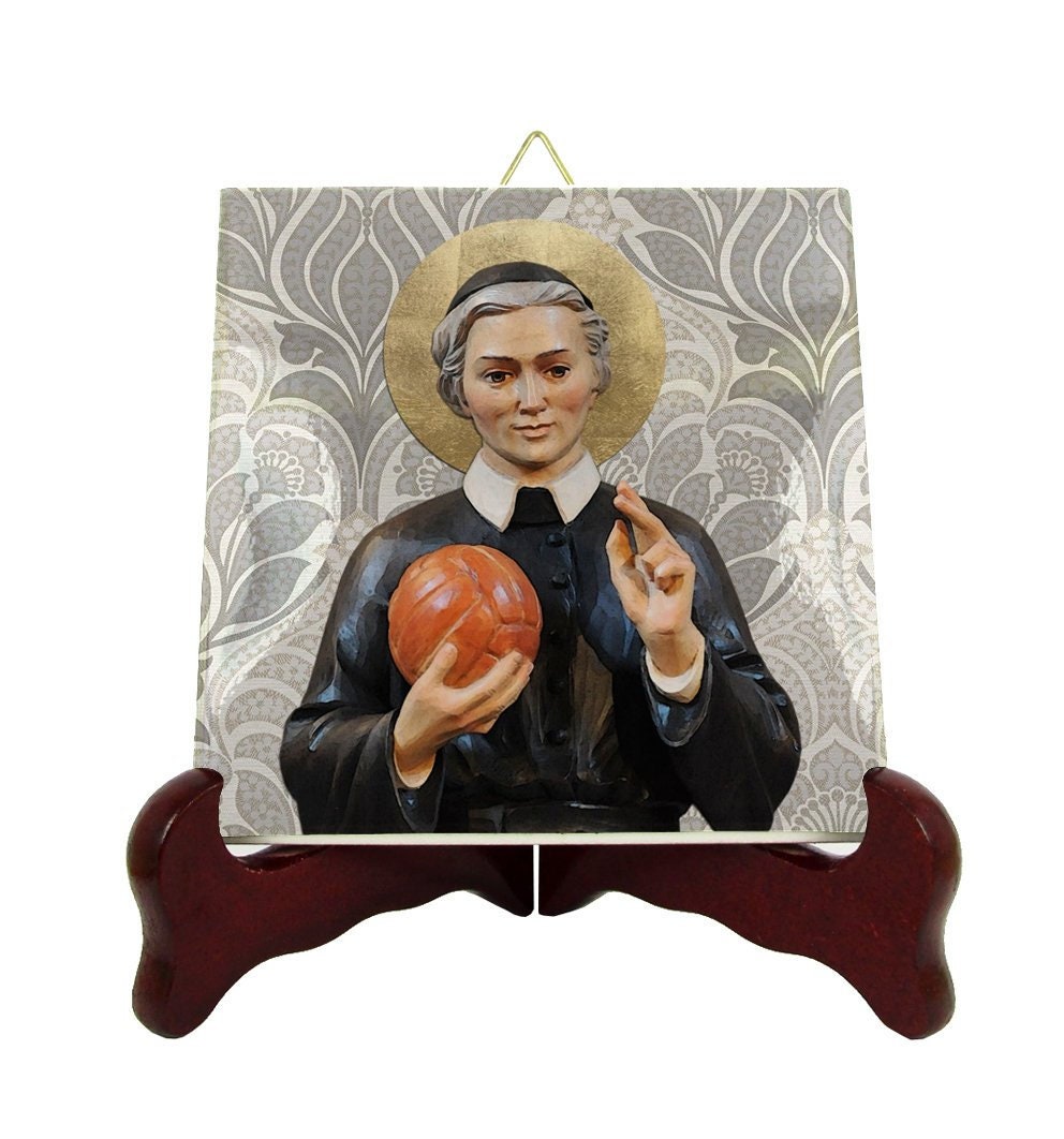 Catholic Saints Serie - Saint Luigi Scrosoppi Icon On Tile St Art Confirmation Gift Communion