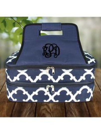 Quatrefoil Casserole Carrier