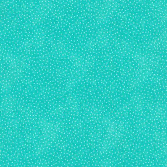 Spaced Out Dots On Teal Fabric By Andover Fabrics Cotton Tonals Blender Colorwall Support Essential Basics Yardage & Fat Quarters