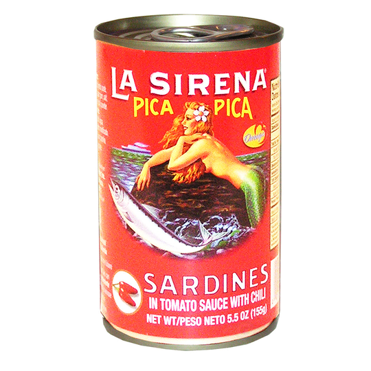 La Sirena Pica Pica Sardine 5.5 oz - Sardina - Pack of 5
