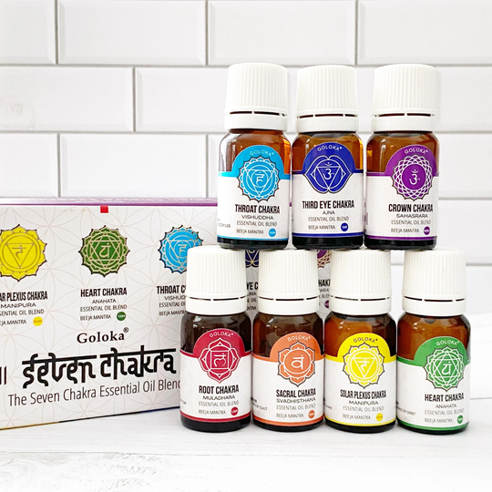 7 Chakra Essential Oil Blends | Pack 10Ml Pure Therapeutic Grade Set Variety Natural Fragrances Aromatherapy