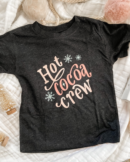 Hot Cocoa Crew Tee | Baby & Toddler Christmas Shirt