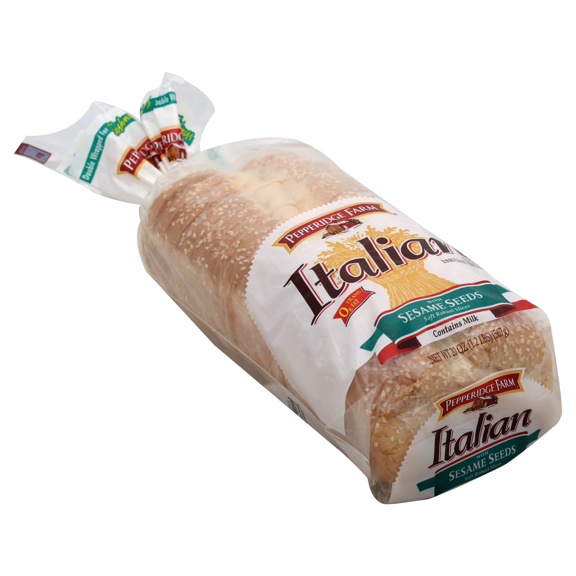 Pepperidge Farm Bread, Sliced, Enriched, with Sesame Seeds, Italian 20 oz (1.2 lb) 567 g