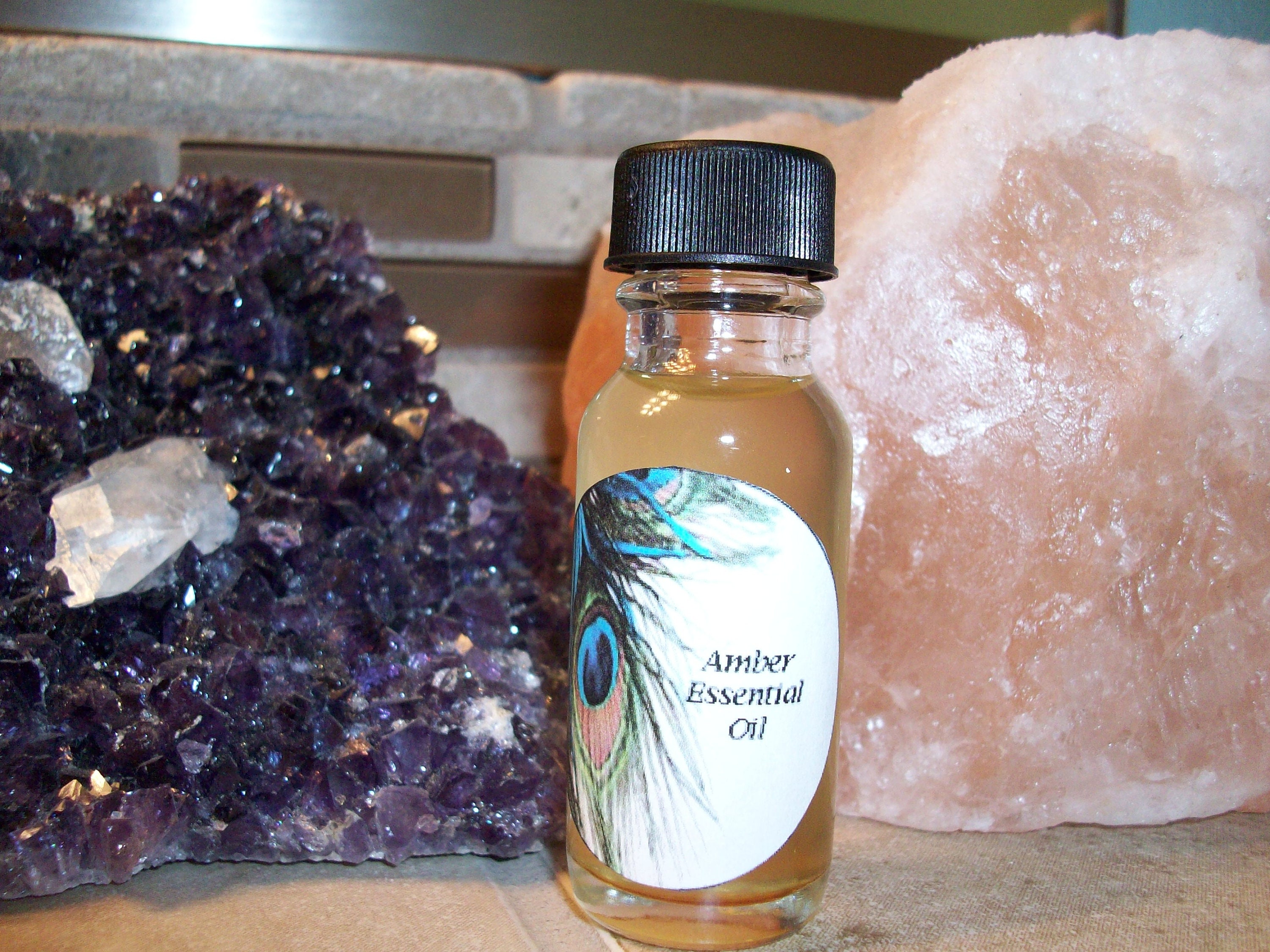 Amber Essential Oil Blend 1/2 Oz Bottle