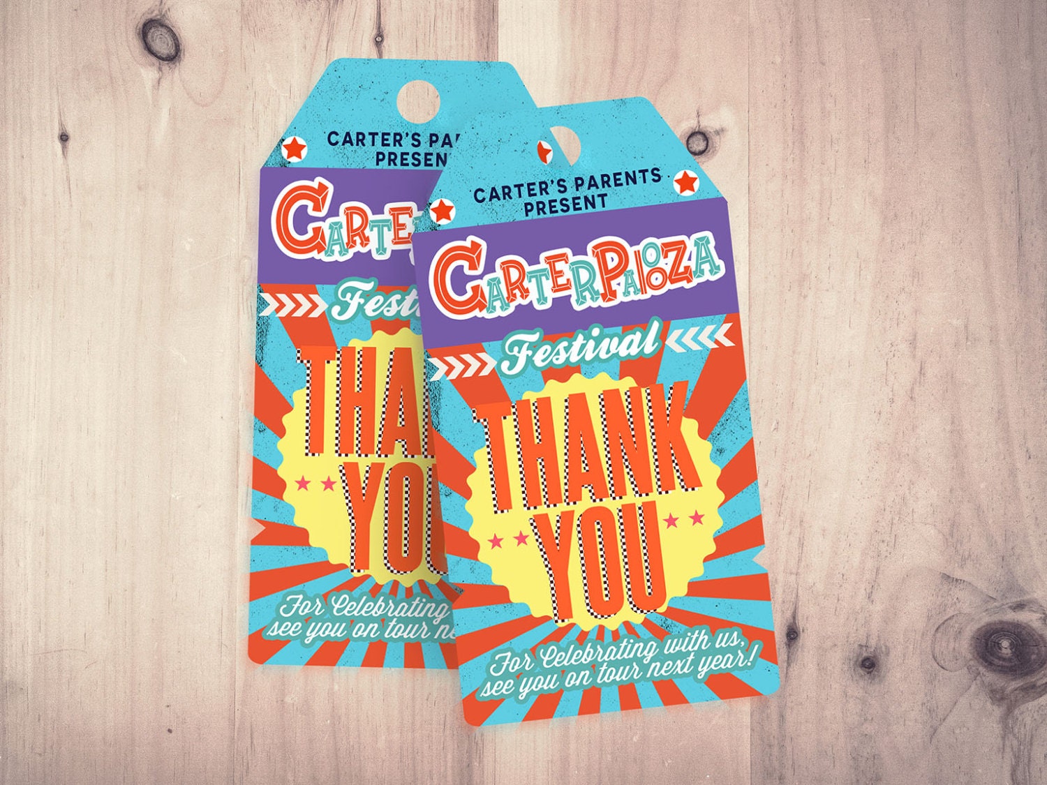 Favor Tags Rockstar | Printable File Only , Baby Shower, Party Decorations, Supplies, Rockstar Party, Sign, Lollapalooza"