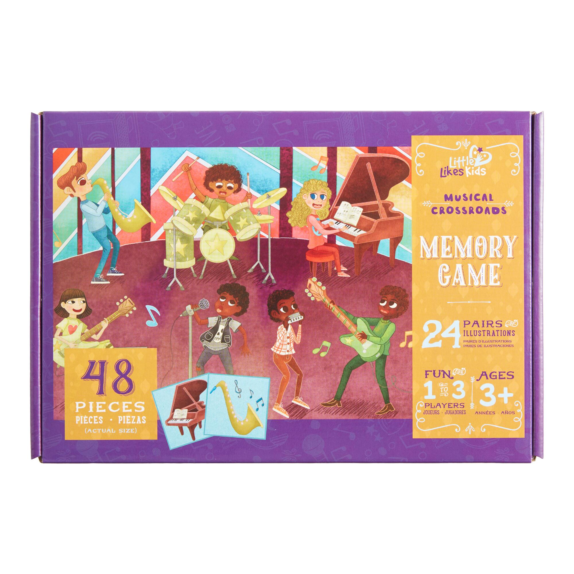 Little Likes Kids Musical Crossroad Memory Game: Multi - Paper by World Market