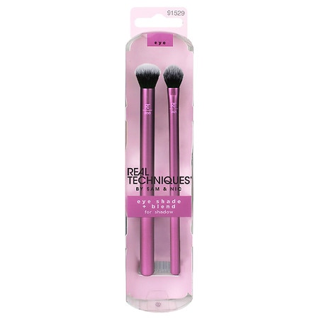 Real Techniques Eye Shade + Blend Brush Set - 1.0 set