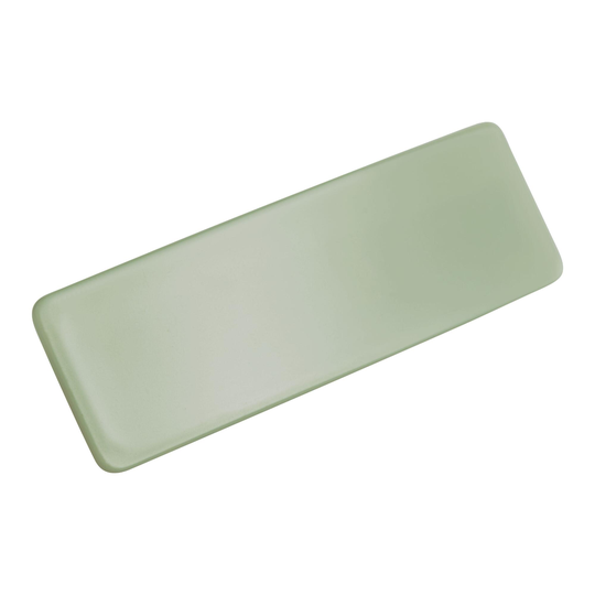 Large Rectangular Light Green Acrylic Hair Clip by World Market