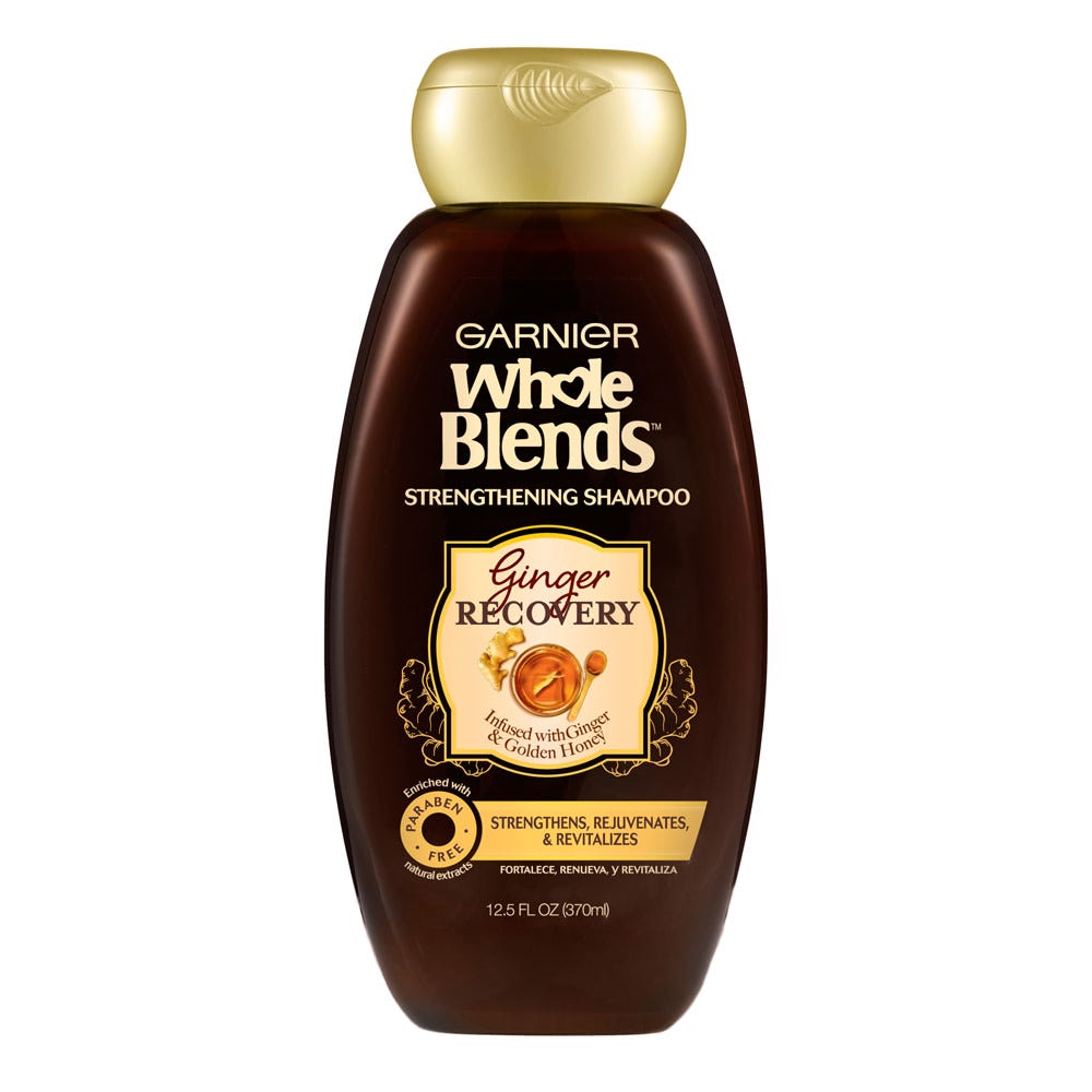 Garnier Whole Blends Ginger Recovery Strengthening Shampoo - 12.5 fl oz