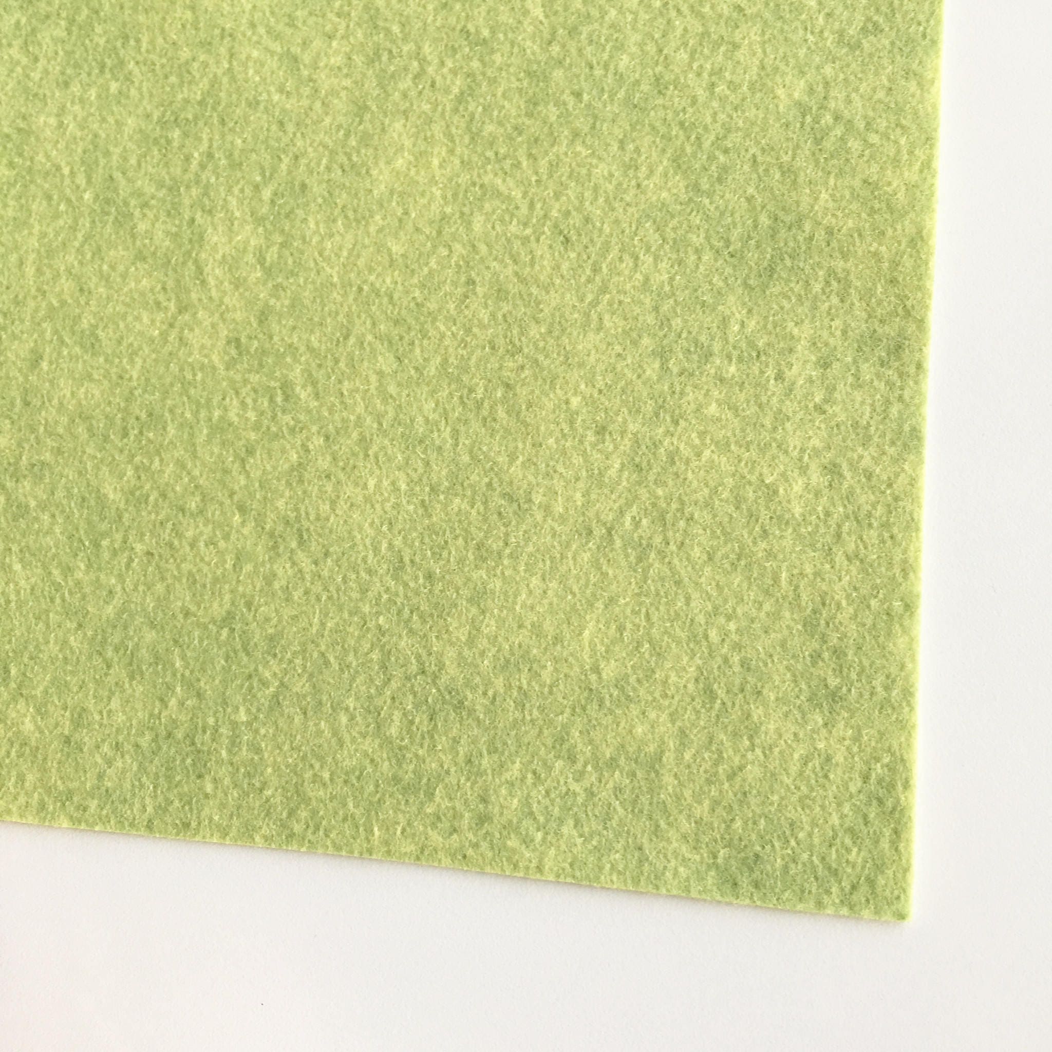 Pistachio Ice Cream Wool Blend Felt