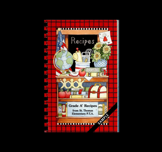 Grade A+ Recipes From St. Thomas Elementary Pta Cookbook, Santa Cruz, California, Rare Local Community Cook Book