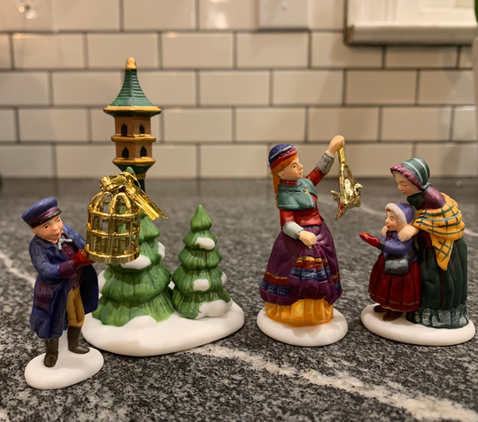 Dept 56 Two Turtle Doves, Twelve Days Of Dickens Village, Department 56, Retired Dept 56