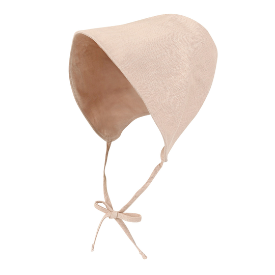 Ililily Cotton Blended Sun Bonnet Hat Lightweight Open Back Classic Bucket
