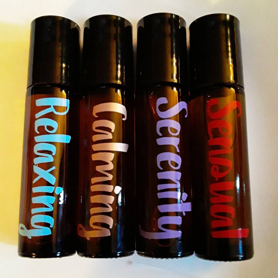 Four Blends Essential Oil Calming Relaxing Serenity Sensual Aromatherapy Meditation Diffuser Perfume Cologne Roll On