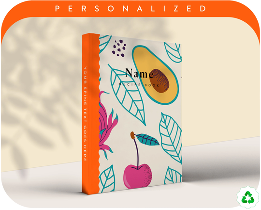 Personalized Recipes Book, Recipe Wood Custom Cookbook, Birthday Gift For Mom, Recipe Book