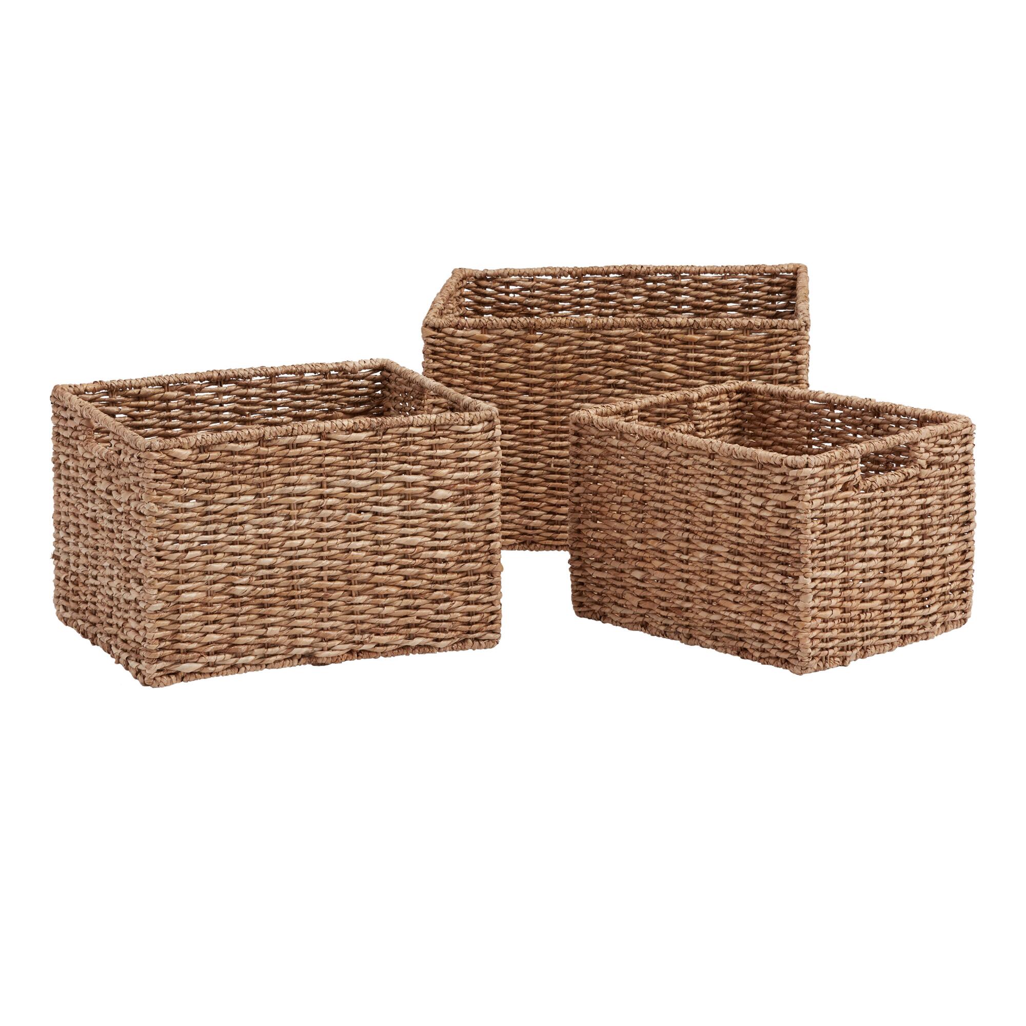 Natural Seagrass Mari Utility Basket by World Market
