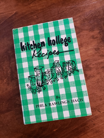 Kitchen Kollege Recipes Cookbook 1975 Gift For Classic Collector Retro Baker