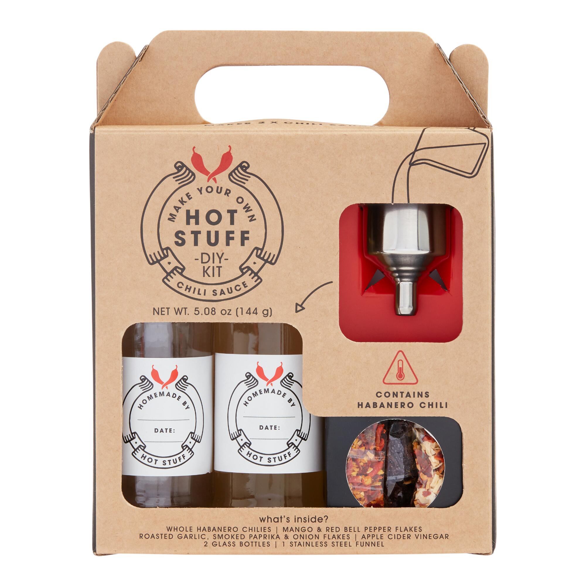 Hot Stuff DIY Hot Sauce Making Kit by World Market