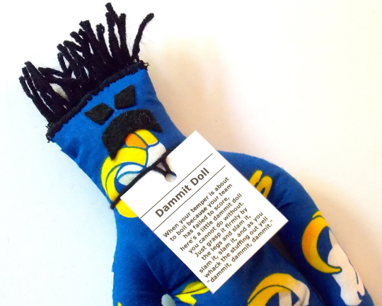 Dammit Doll, Los Angeles Rams, Stress Relief Item
