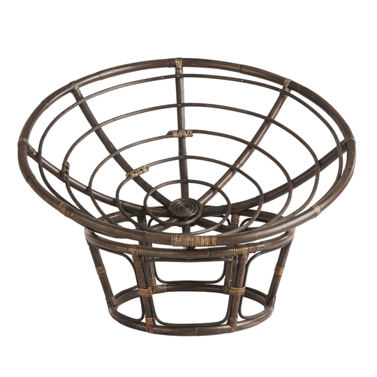 Rattan Papasan Chair Frame: Natural by World Market