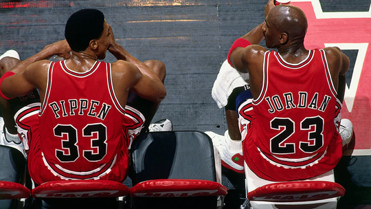 Michael Jordan & Scottie Pippen Poster