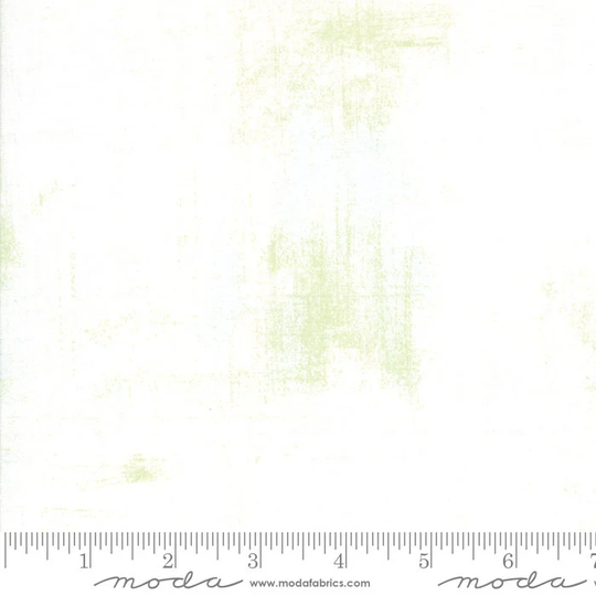 Grunge Basics - White Texture Blender in Cotton Quilt Fabric Material Basic Grey For Moda Fabrics 30150-58 | W8173