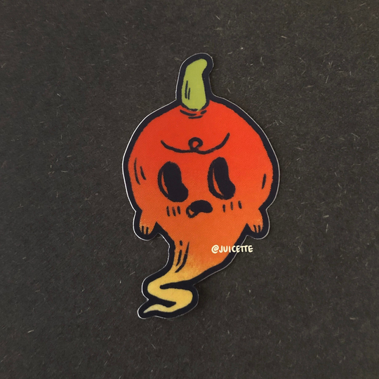 Ghost Peppa Vinyl Sticker