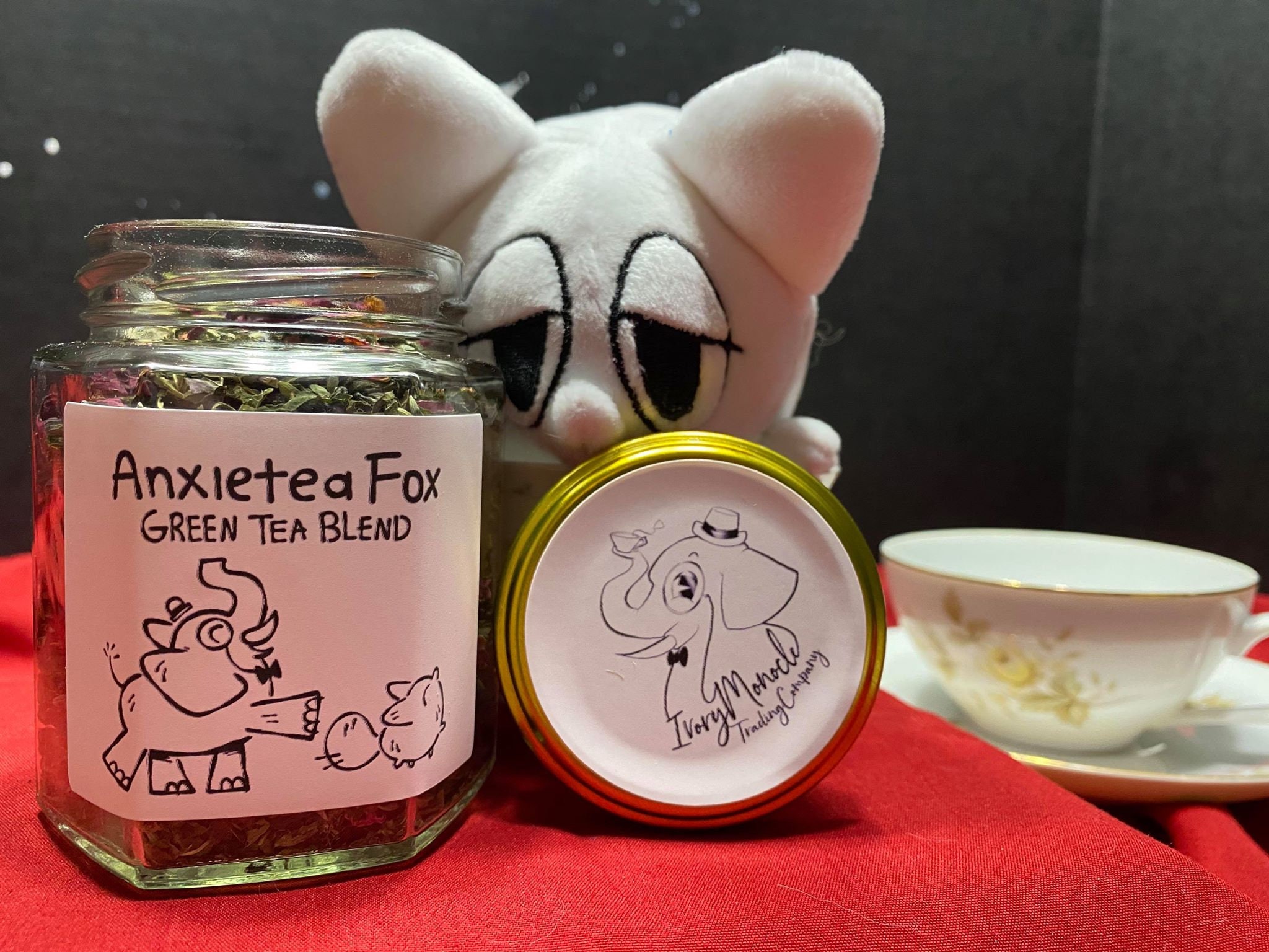 Anxietea Fox | Collab Green Tea Blend