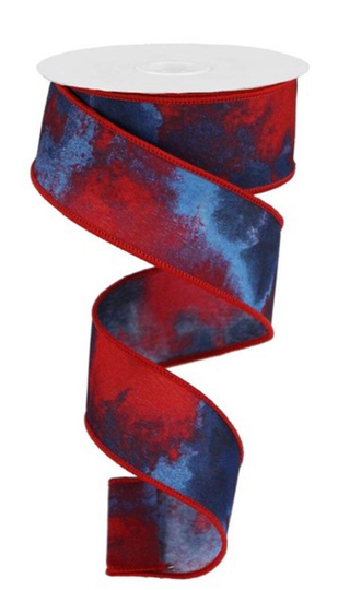 1.5"x10Yd Watercolor Blend