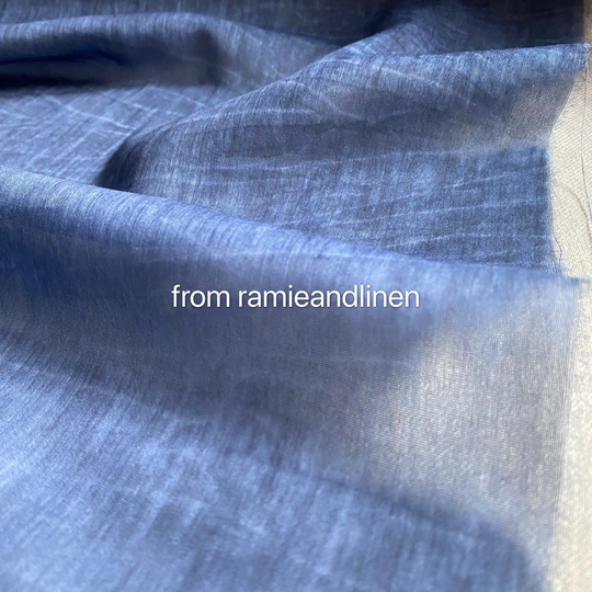 Silk Fabric, Cotton Blend, Irregular & Dim Tie Dye Pattern Print Half Yard By 55" Wide