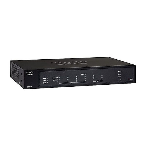 Cisco RV Series Ethernet Router, Black (RV340-K9-NA)
