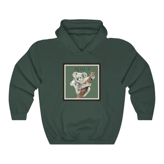 Koala Women's Unisex Heavy Blend Hoodie Sweatshirt