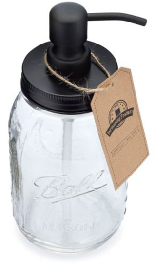 32Oz Quart Mason Jar Soap Dispenser