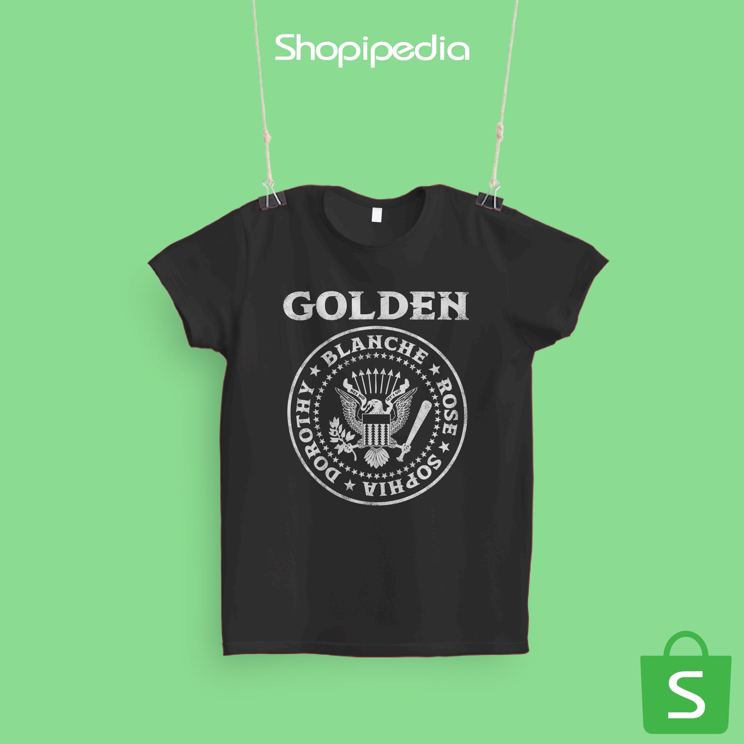 Ramones Golden Girls Vintage T-Shirt, Shirt , 80's Tv Sitcom Rose, Blanche, Dorothy, Sophia