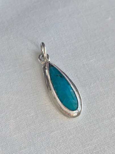 Gem Silica Pendant, Sterling Silver | Gsp1