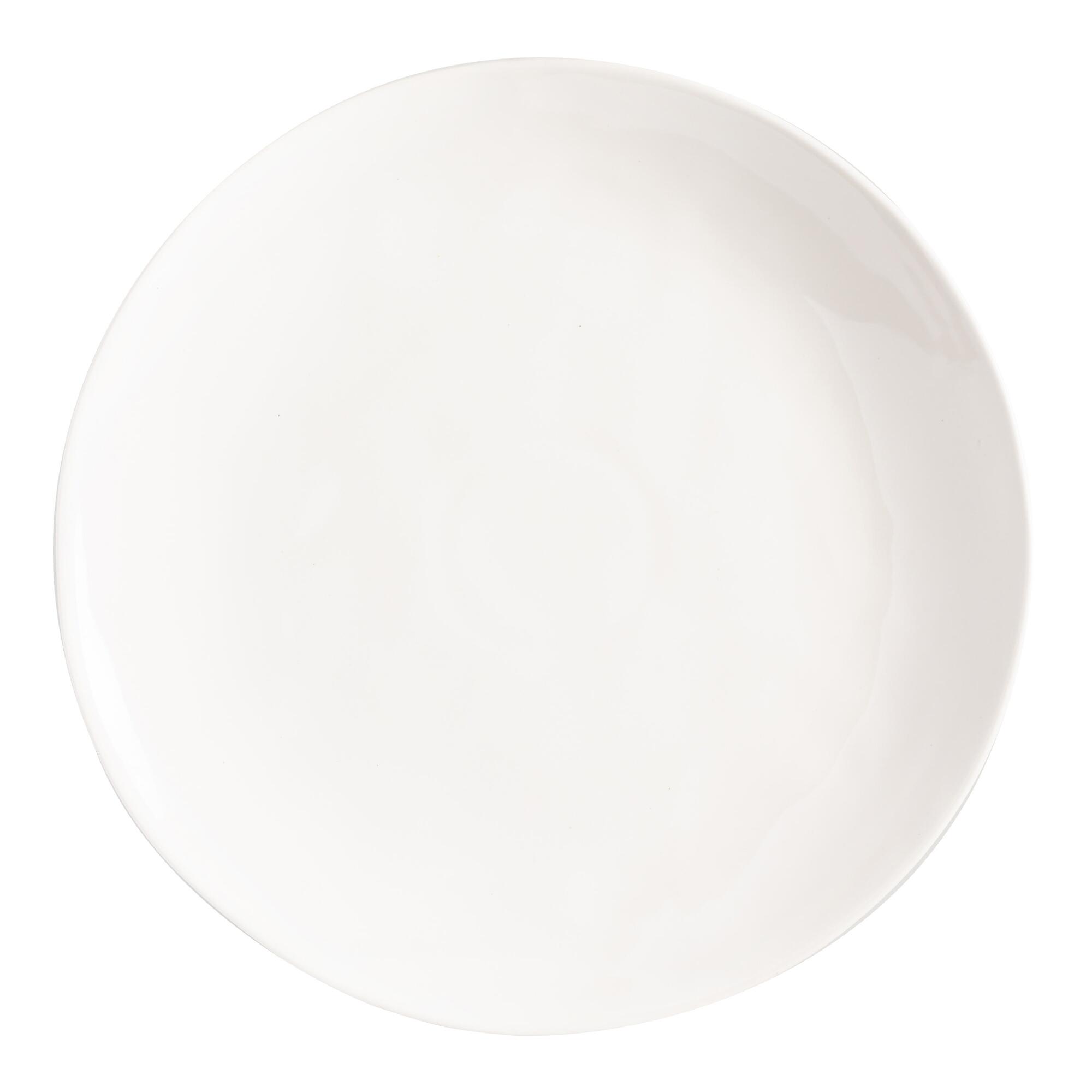 Ivory Element Dinner Plates Set of 4: White by World Market