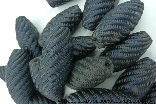 26 Antique Silk Bobbles Tassel 19Th French 3.4cm