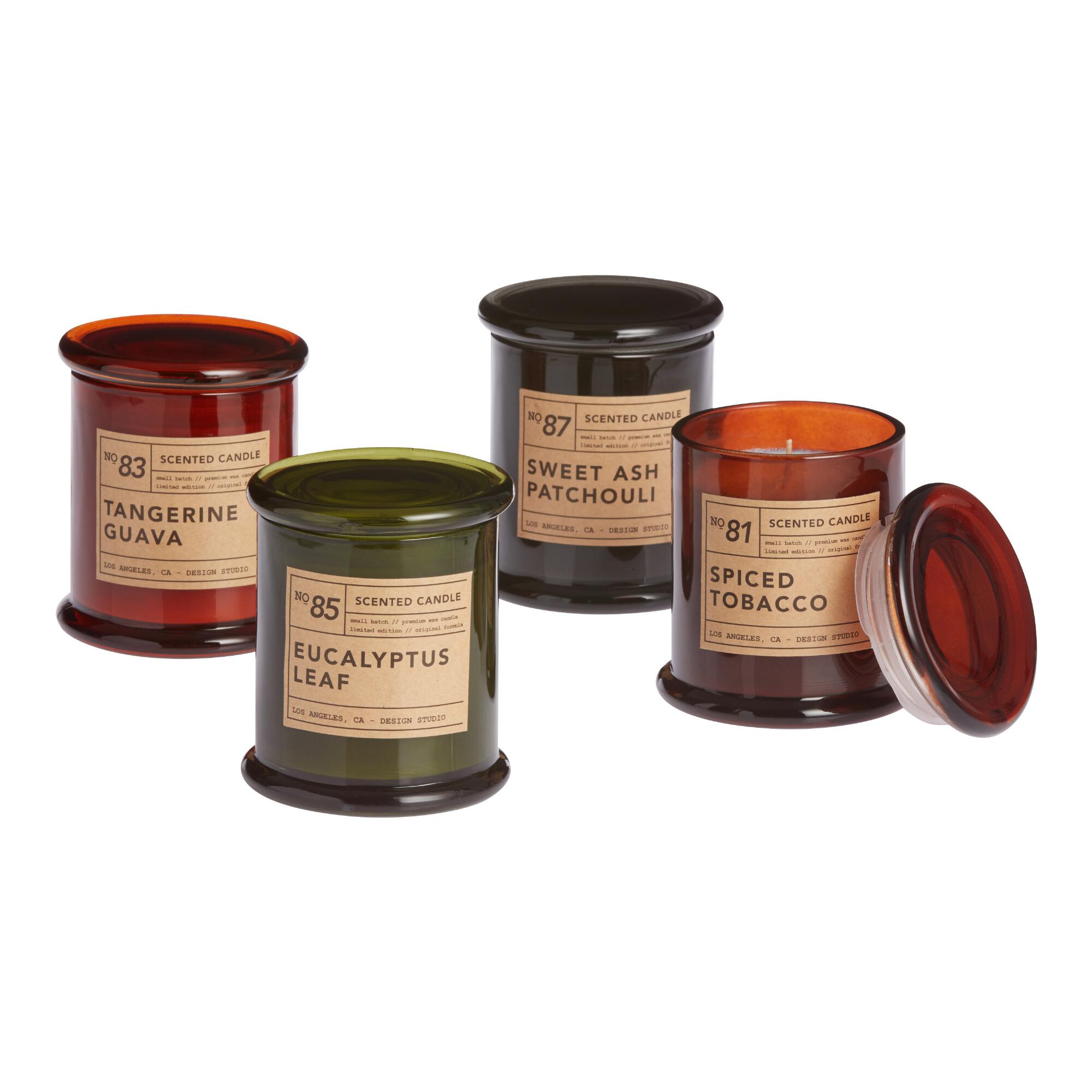 Libby Glass Filled Jar Candle with Lid by World Market