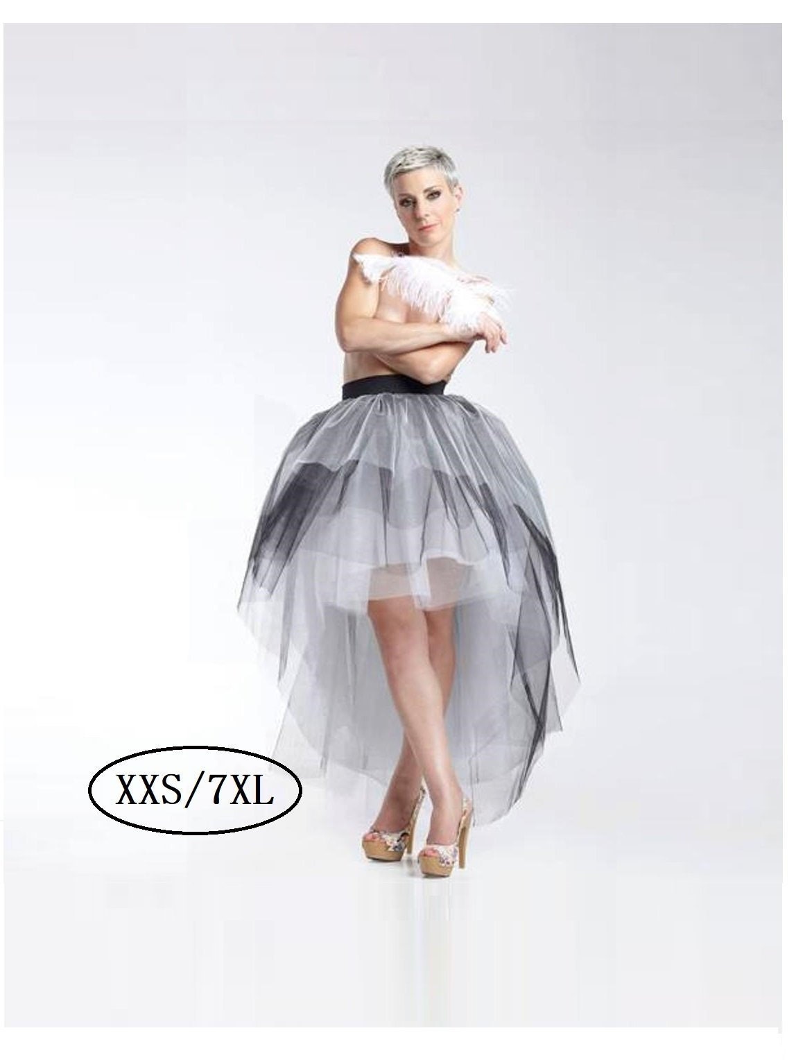 Wedding Tulle Skirt, Bridal Women Tutu Maxi Plus Size Prom Bridesmaid Skirts