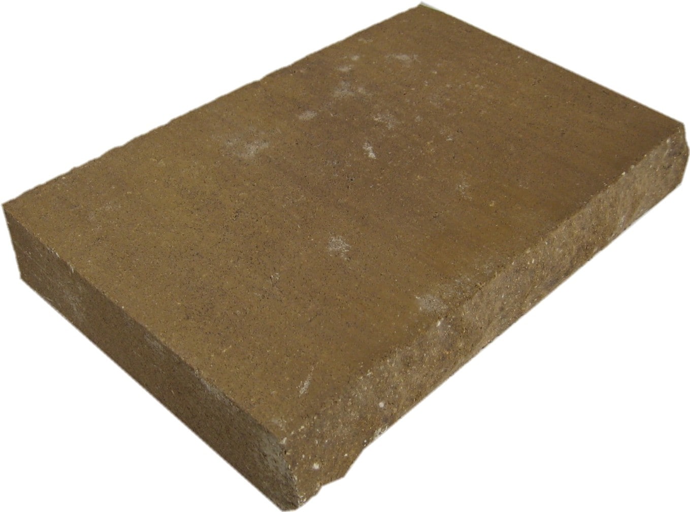 Lowe's Chiselwall 12-in L x 2-in H x 8-in D Harvest Blend Retaining Wall Cap in Brown | 30506