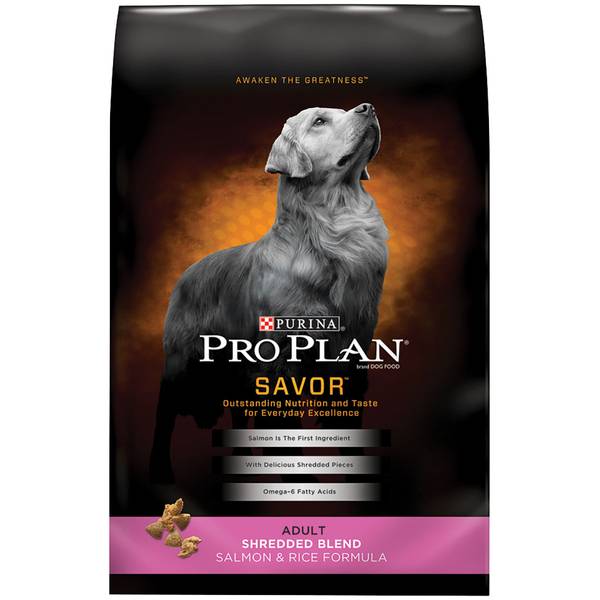 Purina Pro Plan Savor Adult Shredded Blend Salmon & Rice Dog Food