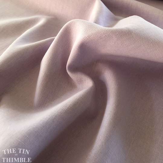 Rayon Linen Blend Fabric - Lilac By The Yard