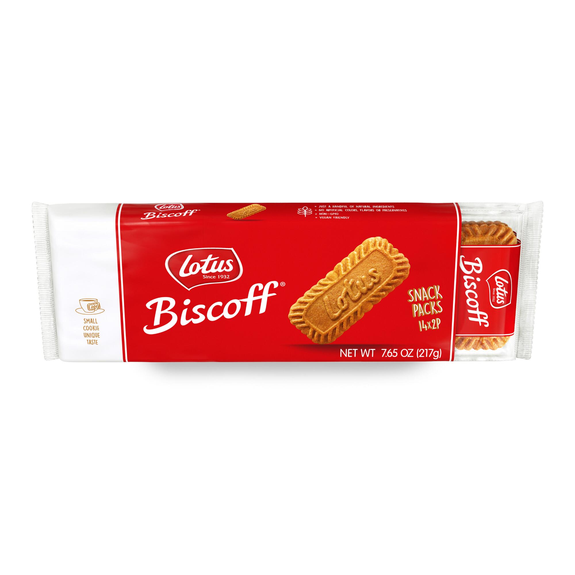 14 Pack Biscoff Cookie Snack Packs Set of 10 by World Market
