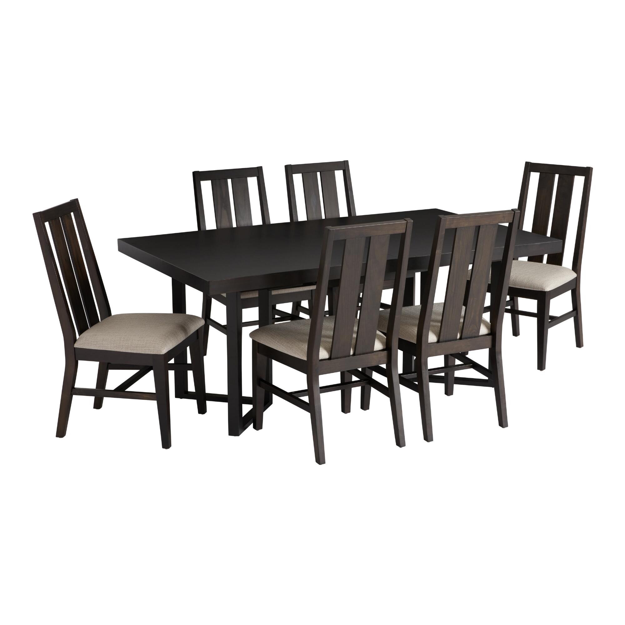 Dark Charcoal Emiliano Dining Collection by World Market