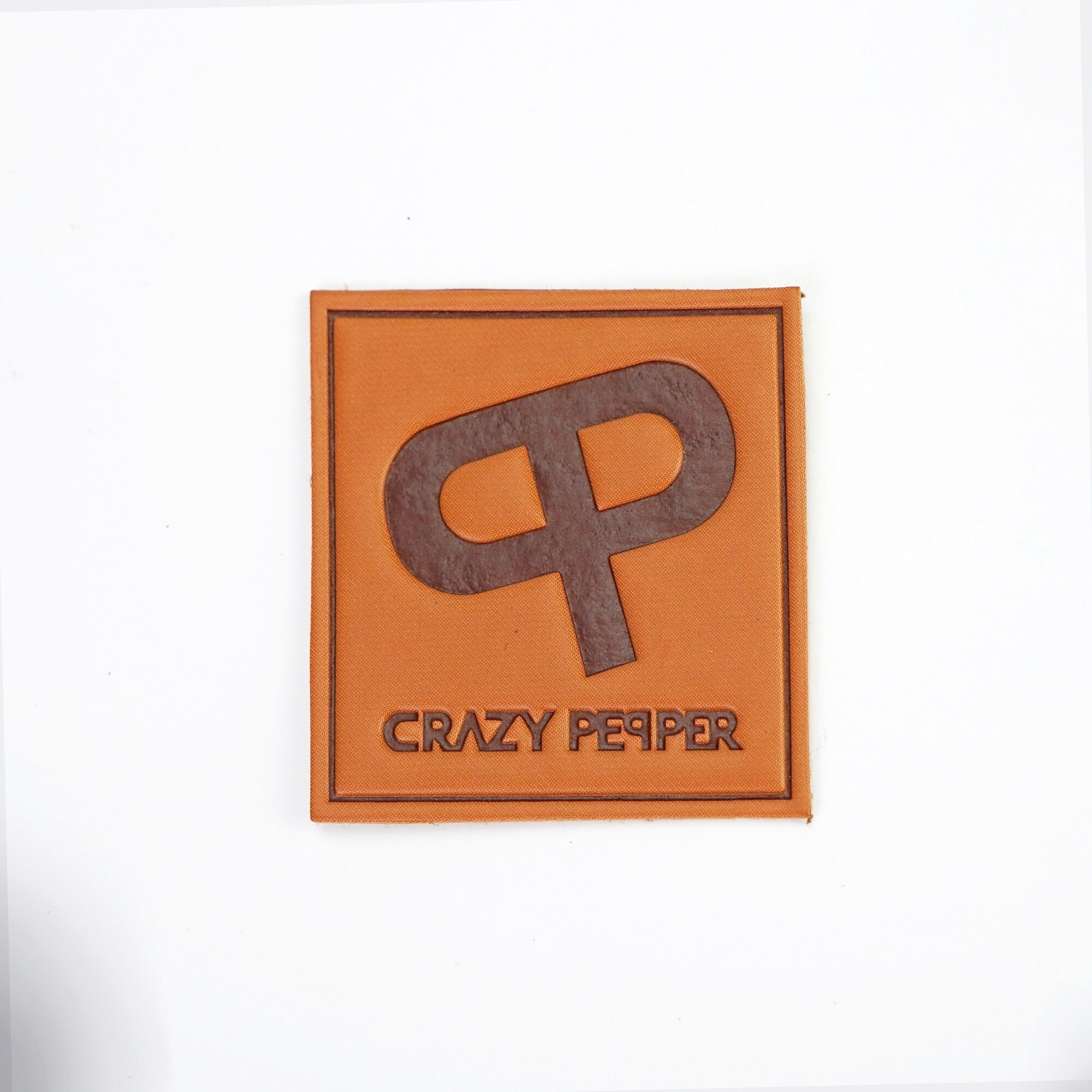 50 Pu Patch, Blank Leather Patches, Label, Custom Embossed Embossing Patch